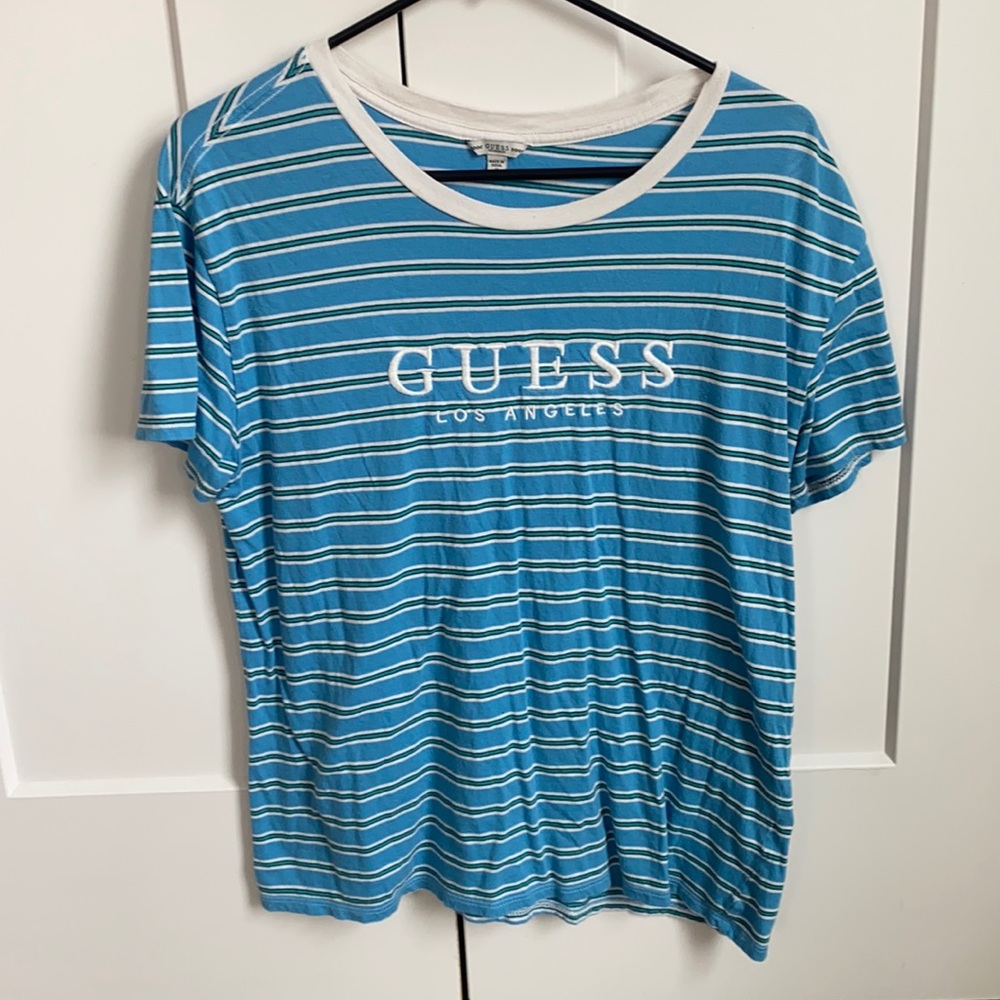 Guess Los Angeles striped t-shit